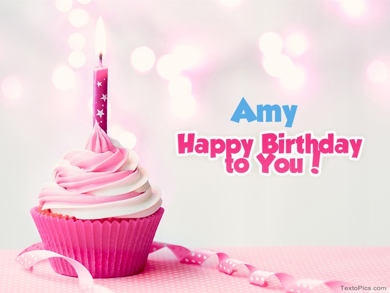 images with names Amy - Happy Birthday images