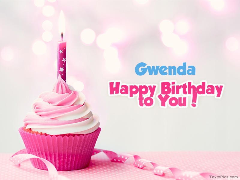 images with names Gwenda - Happy Birthday images