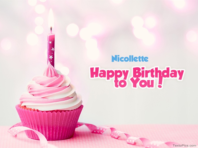 images with names Nicollette - Happy Birthday images