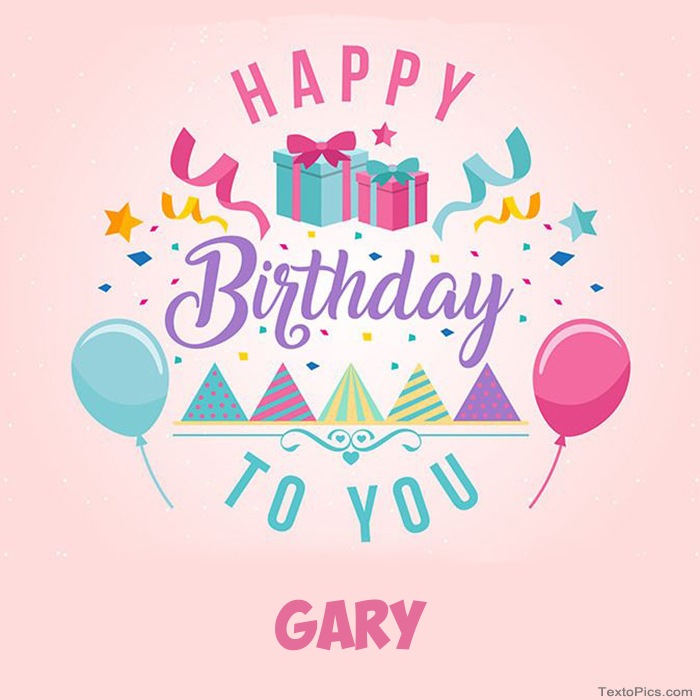 images with names Gary - Happy Birthday pictures