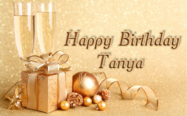 images with names Happy Birthday Tanya image