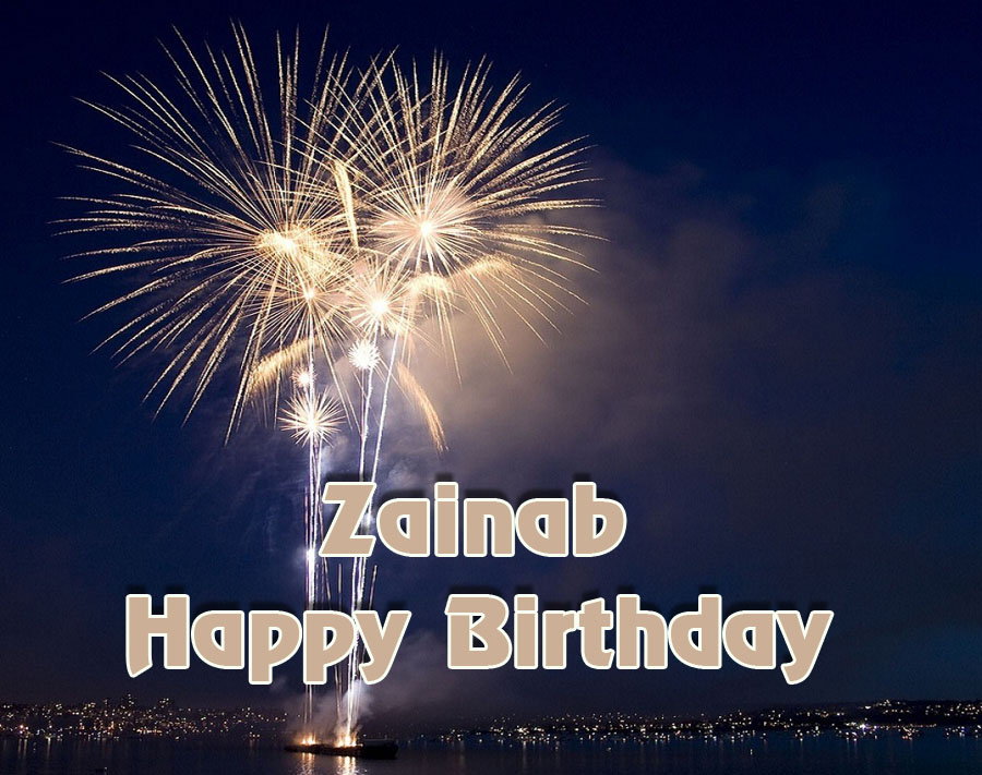 images with names Happy Birthday Zainab