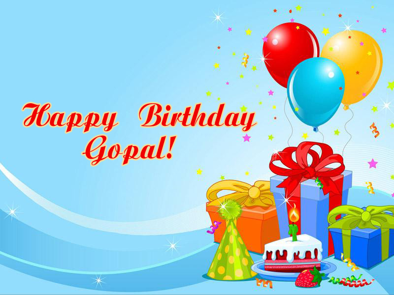 images with names Happy Birthday Gopal!