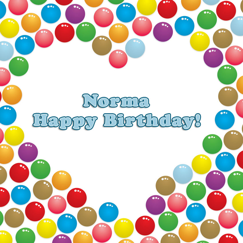 images with names Norma Happy Birthday!