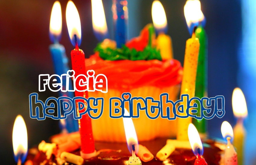 images with names Happy Birthday Felicia image