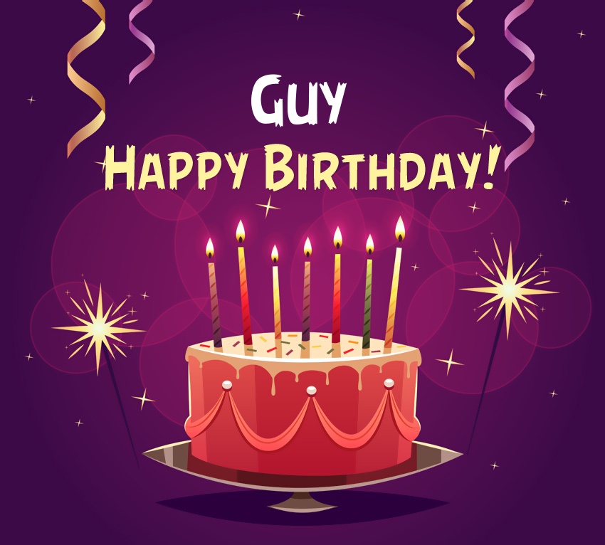 images with names Happy Birthday Guy pictures