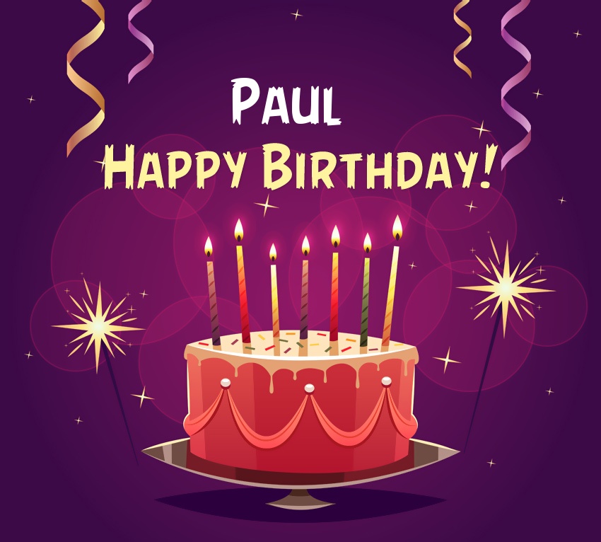 images with names Happy Birthday Paul pictures