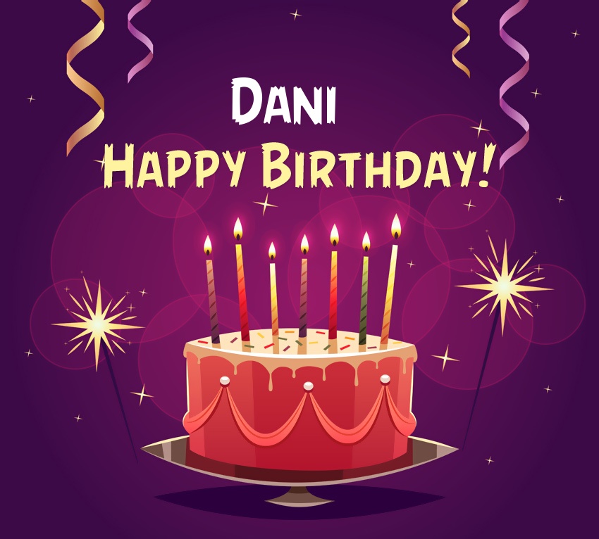 images with names Happy Birthday Dani pictures