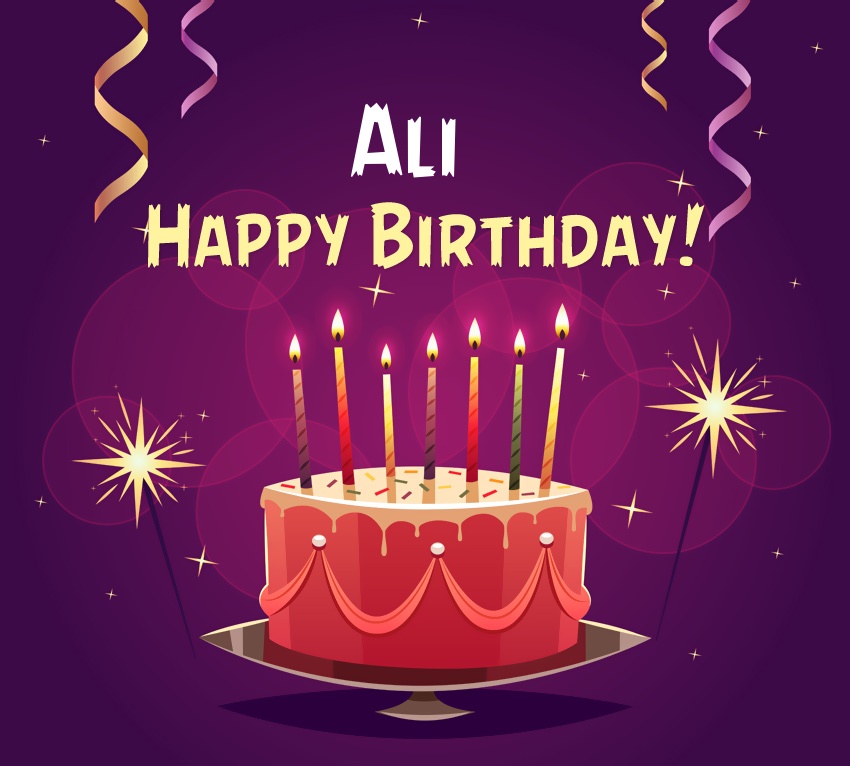 images with names Happy Birthday Ali pictures
