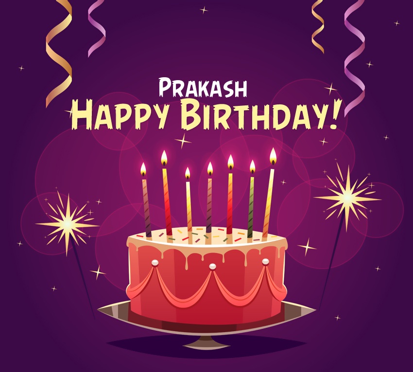 images with names Happy Birthday Prakash pictures