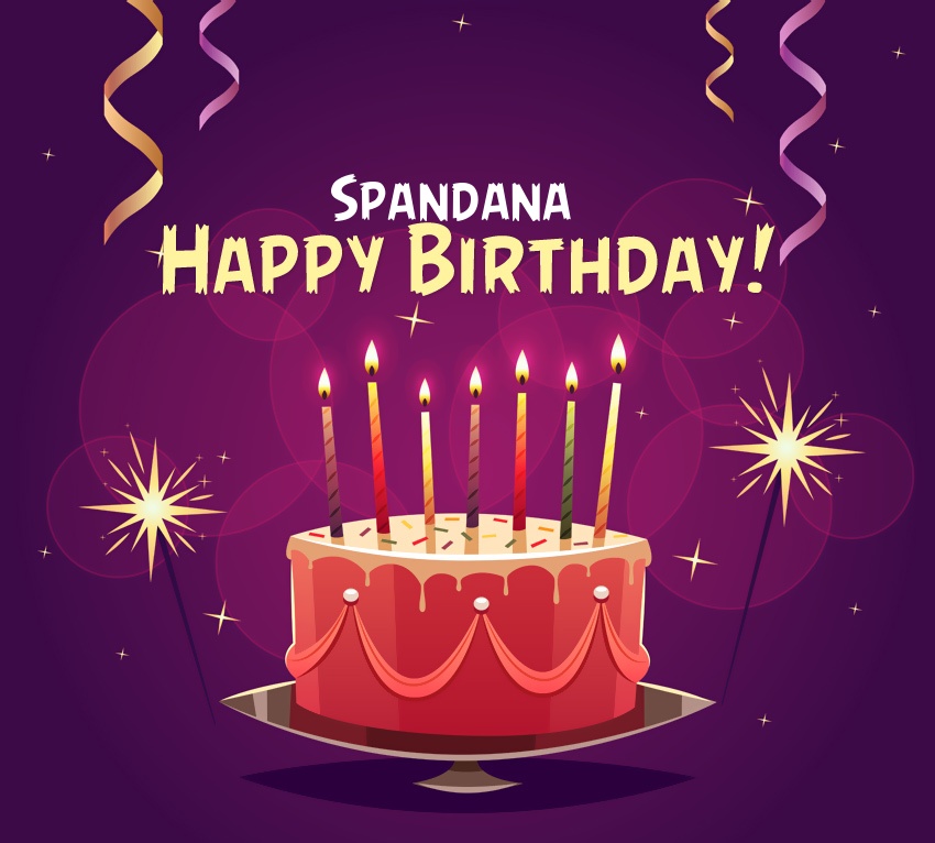 images with names Happy Birthday Spandana pictures