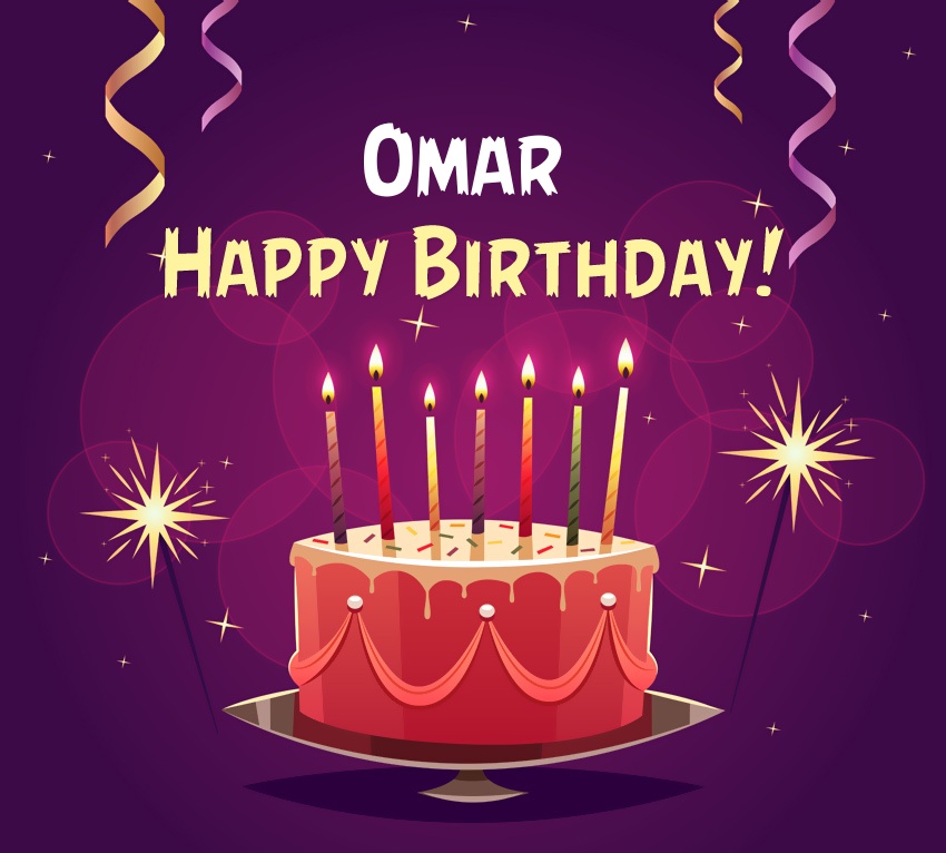 images with names Happy Birthday Omar pictures