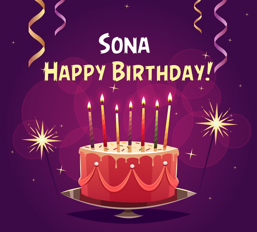 images with names Happy Birthday Sona pictures