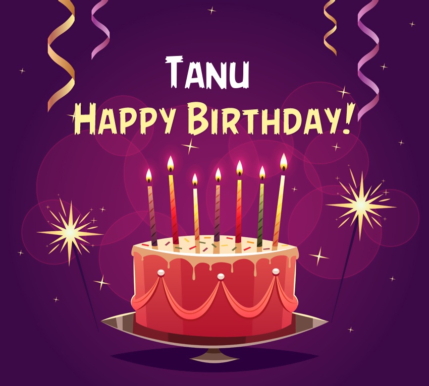 images with names Happy Birthday Tanu pictures