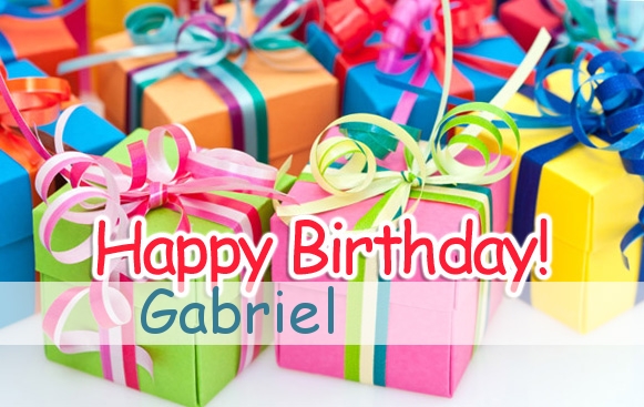 Happy Birthday Gabriel