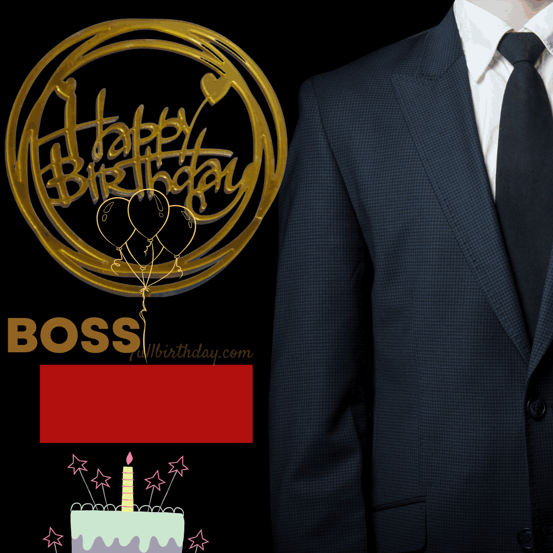 Happy Birthday Wishes for Boss in English