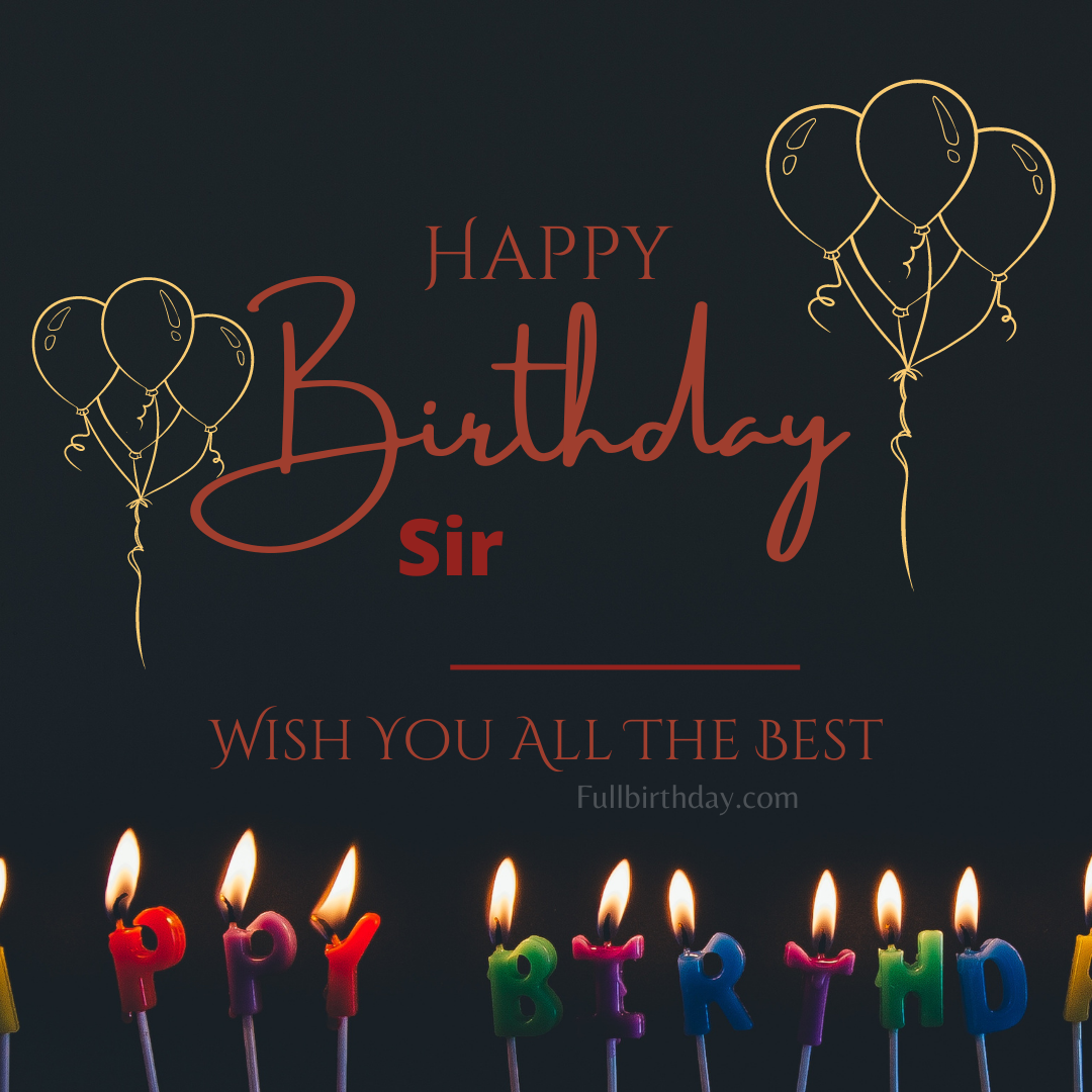 Happy Birthday Wishes to Boss